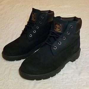 Timberland Waterproof Black Work Boots
